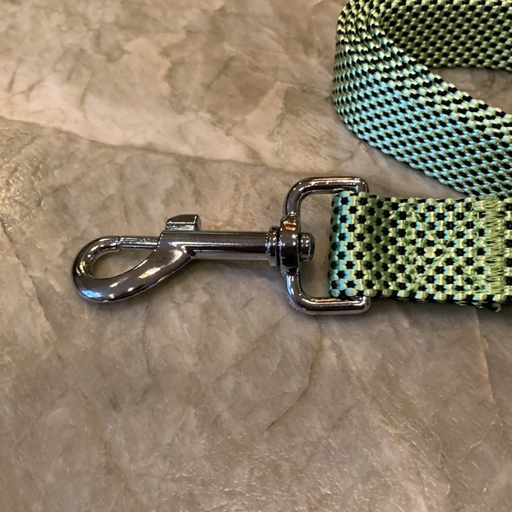 Brilliance dog leash- Green on green